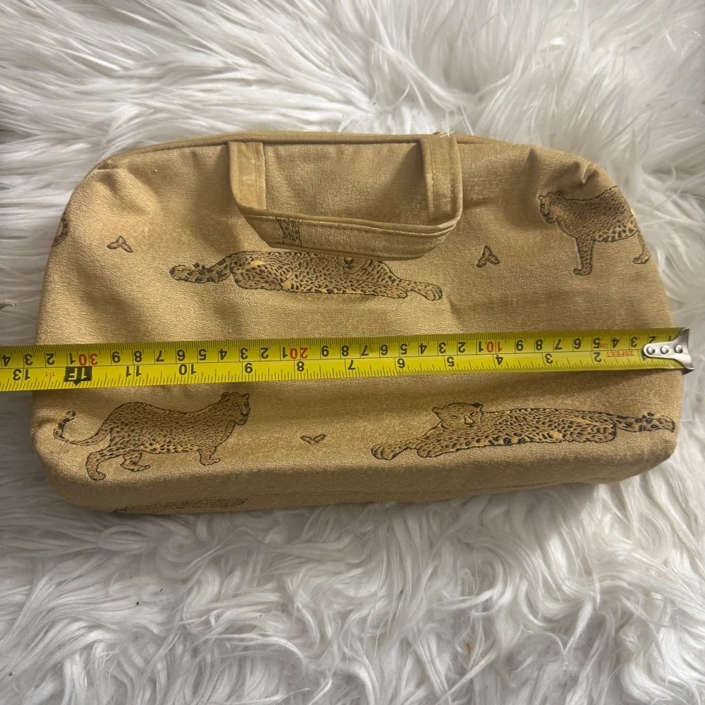 Stylish Tan Leopard Print Women's Bag - Picture 5 of 6